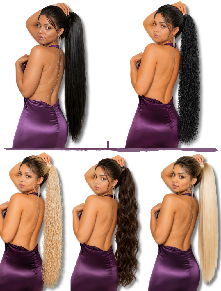 Rabo de cavalo | Extensão em cabelo humano