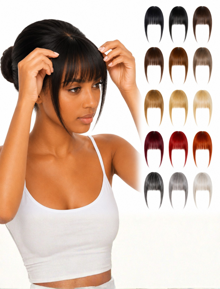 Franja | Tic-Tac em cabelo humano