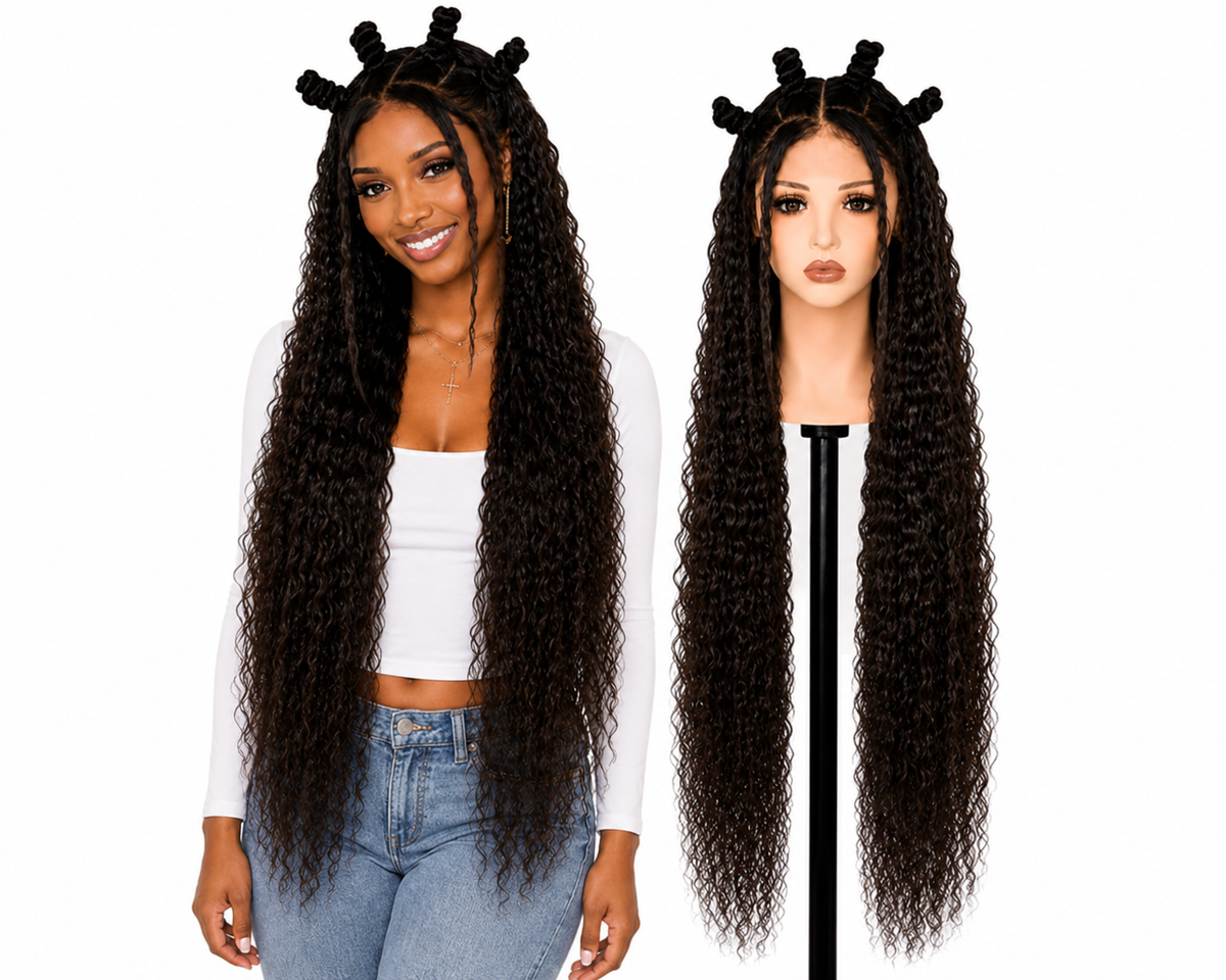 Full lace wig  -  Peruca de cabelo Humano toda em tela fio a fio.