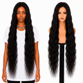 Lace Front -  Peruca com tela frontal de cabelo Humano