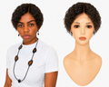 Full lace wig  -  Peruca de cabelo Humano toda em tela fio a fio.