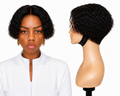 Lace wig HD -  Peruca de cabelo Humano com acabamento de alta definição
