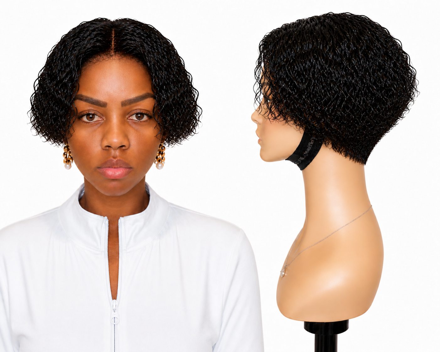 Lace wig HD -  Peruca de cabelo Humano com acabamento de alta definição
