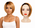 Lace Front -  Peruca com tela frontal de cabelo Humano
