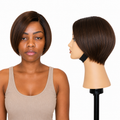 Lace Front -  Peruca com tela frontal de cabelo Humano