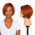 Lace Front -  Peruca com tela frontal de cabelo Humano