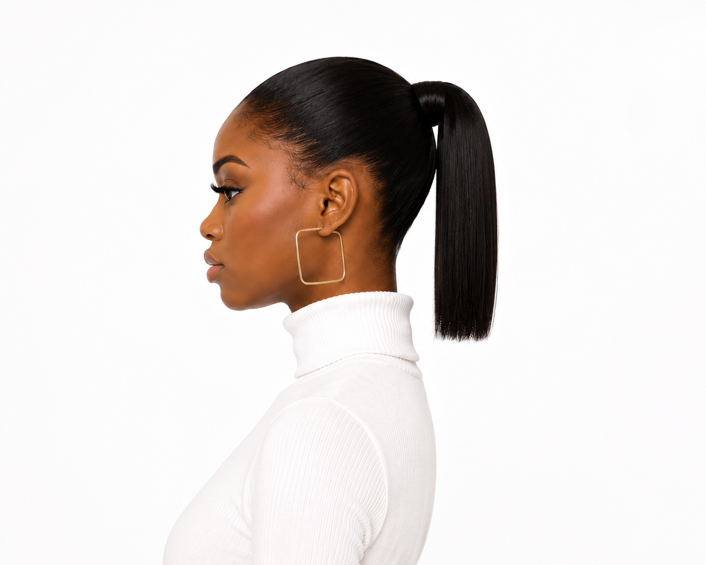 Pony tail - Brown waves