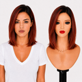 Lace Front -  Peruca com tela frontal de cabelo Humano