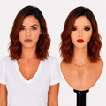 Lace Front -  Peruca com tela frontal de cabelo Humano
