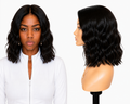 Lace wig HD -  Peruca de cabelo Humano com acabamento de alta definição