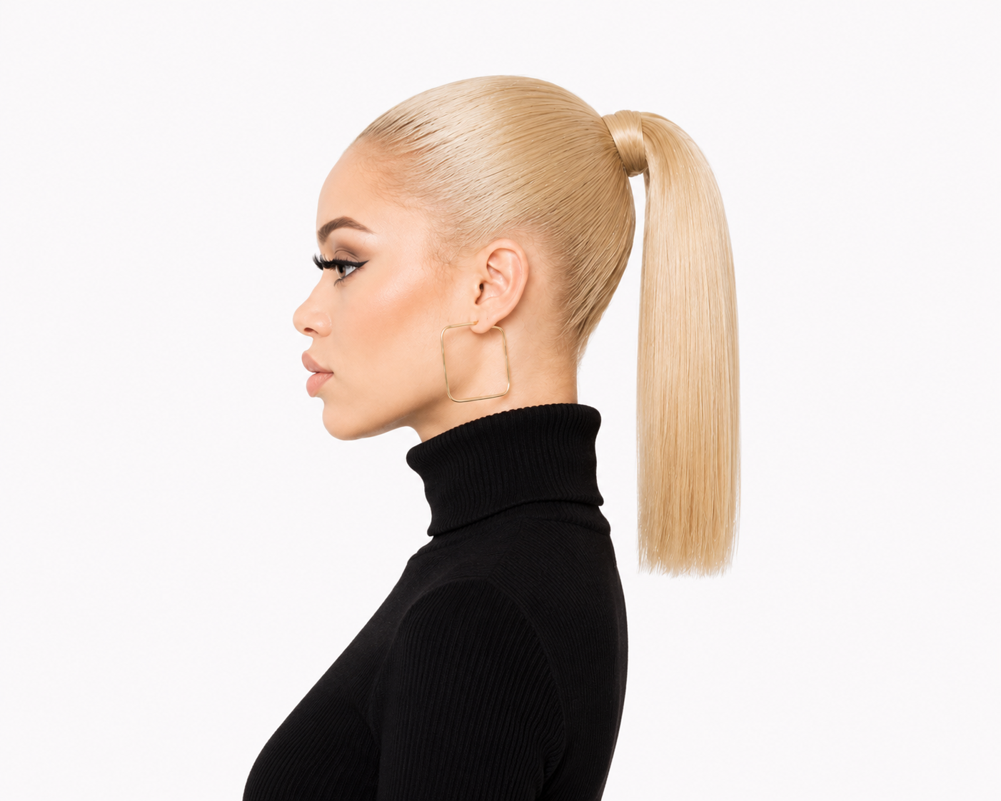 Ponytail - Straight blonde