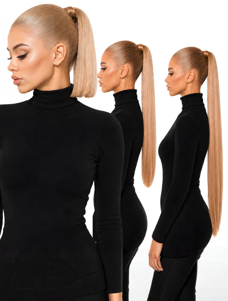 Ponytail - Straight blonde