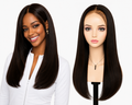 Lace wig HD -  Peruca de cabelo Humano com acabamento de alta definição