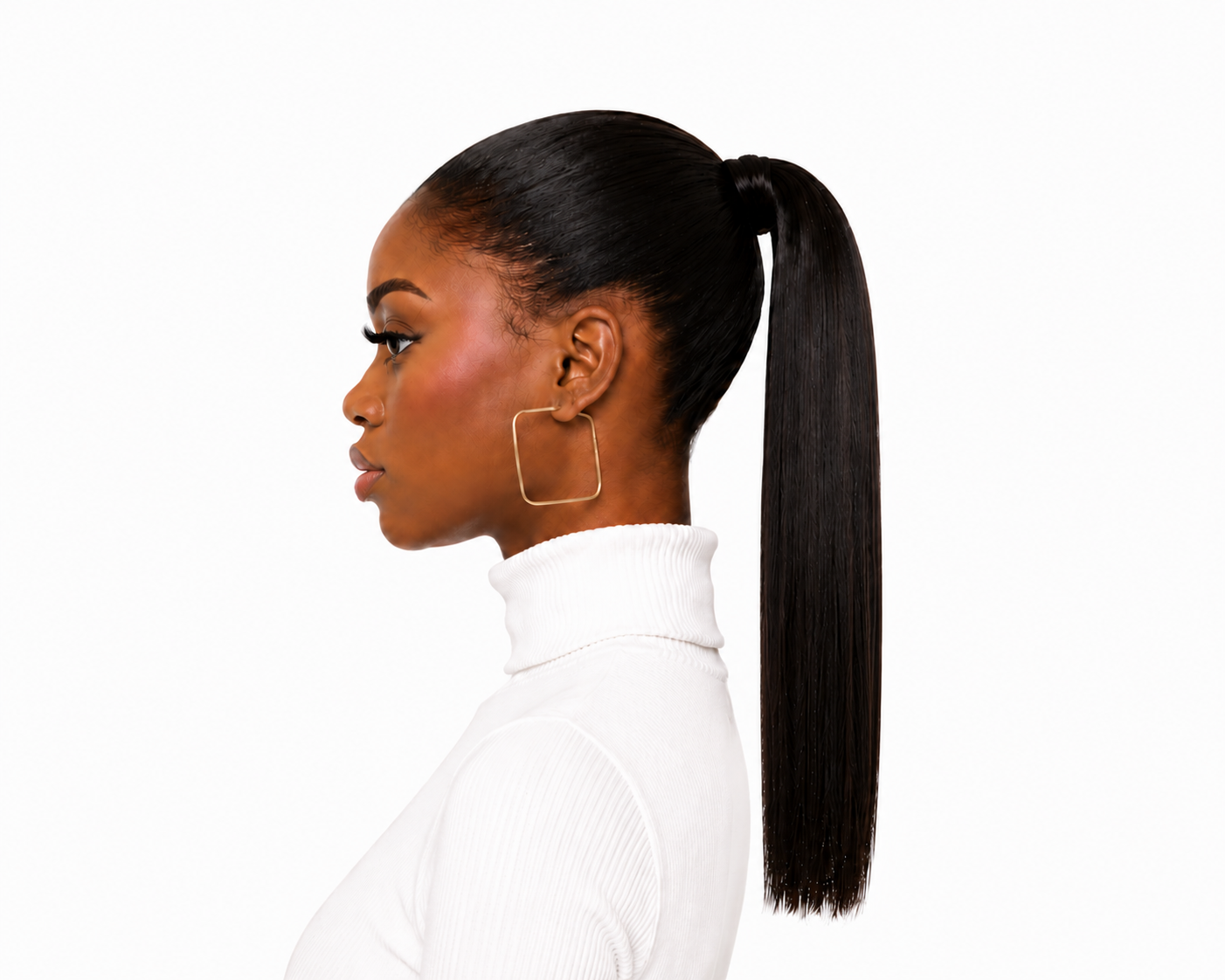Pony tail - Brown waves