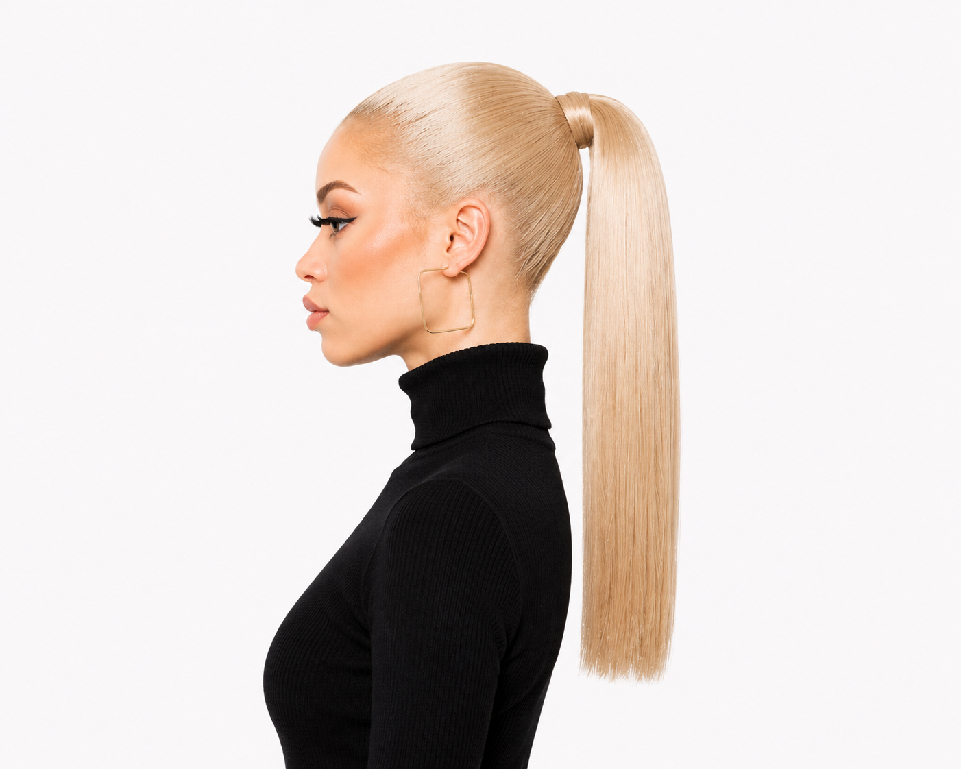 Ponytail - Straight blonde