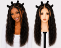 Full lace wig  -  Peruca de cabelo Humano toda em tela fio a fio.
