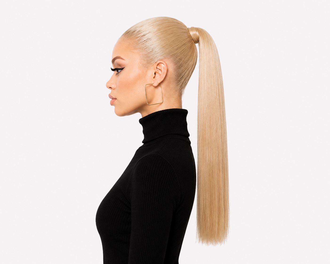 Ponytail - Straight blonde