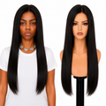 Lace Front -  Peruca com tela frontal de cabelo Humano