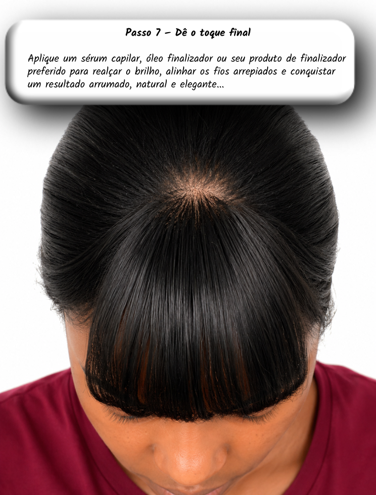 Franja Tic-Tac em Cabelo Humano com Cutículas Alinhadas | Removível, Natural, Francesa, Clip-In, Diversas Cores