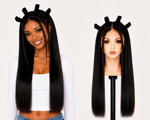 Full lace wig  -  Peruca de cabelo Humano toda em tela fio a fio.