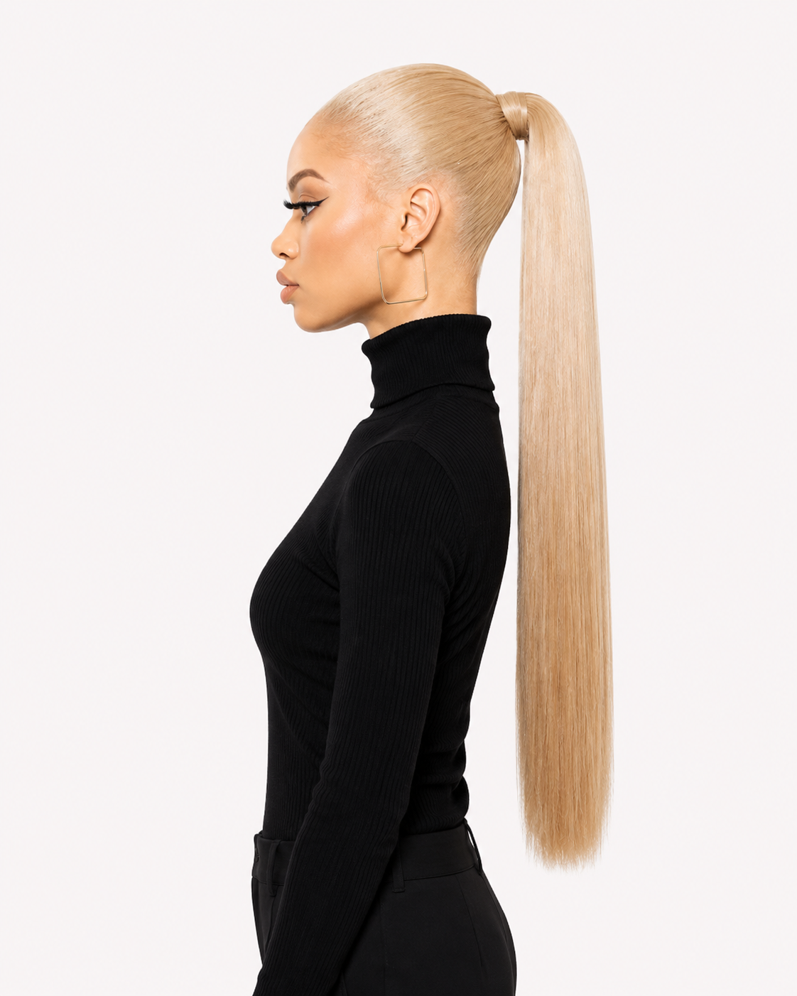 Ponytail - Straight blonde