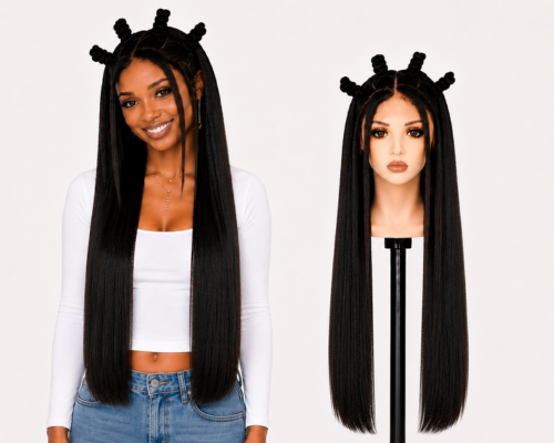 Full lace wig  -  Peruca de cabelo Humano toda em tela fio a fio.