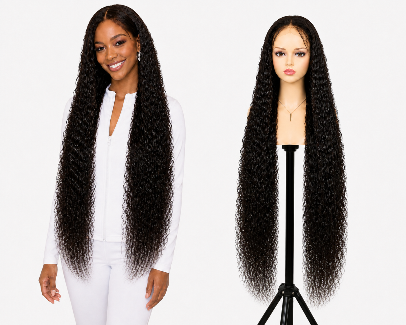 Lace wig HD -  Peruca de cabelo Humano com acabamento de alta definição