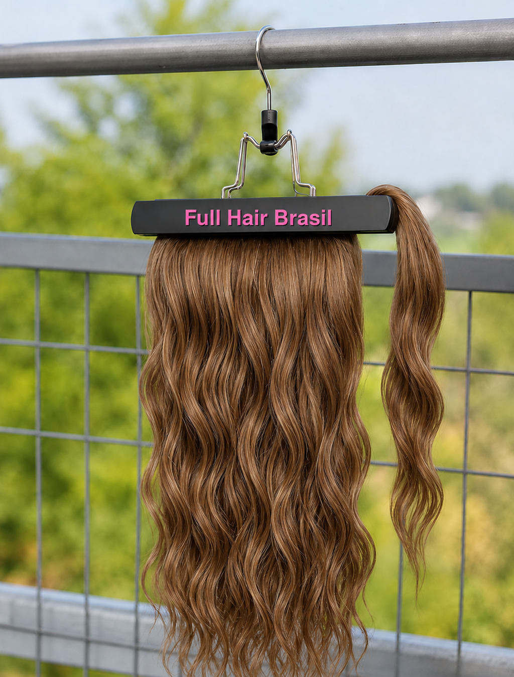 Rabo de cavalo extensão de cabelo humano