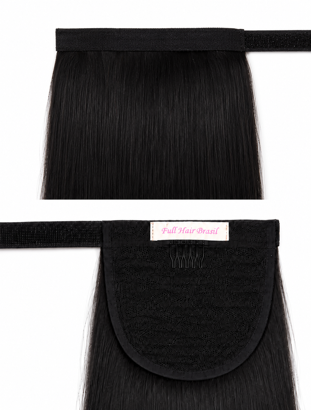 Pony tail - Brown waves