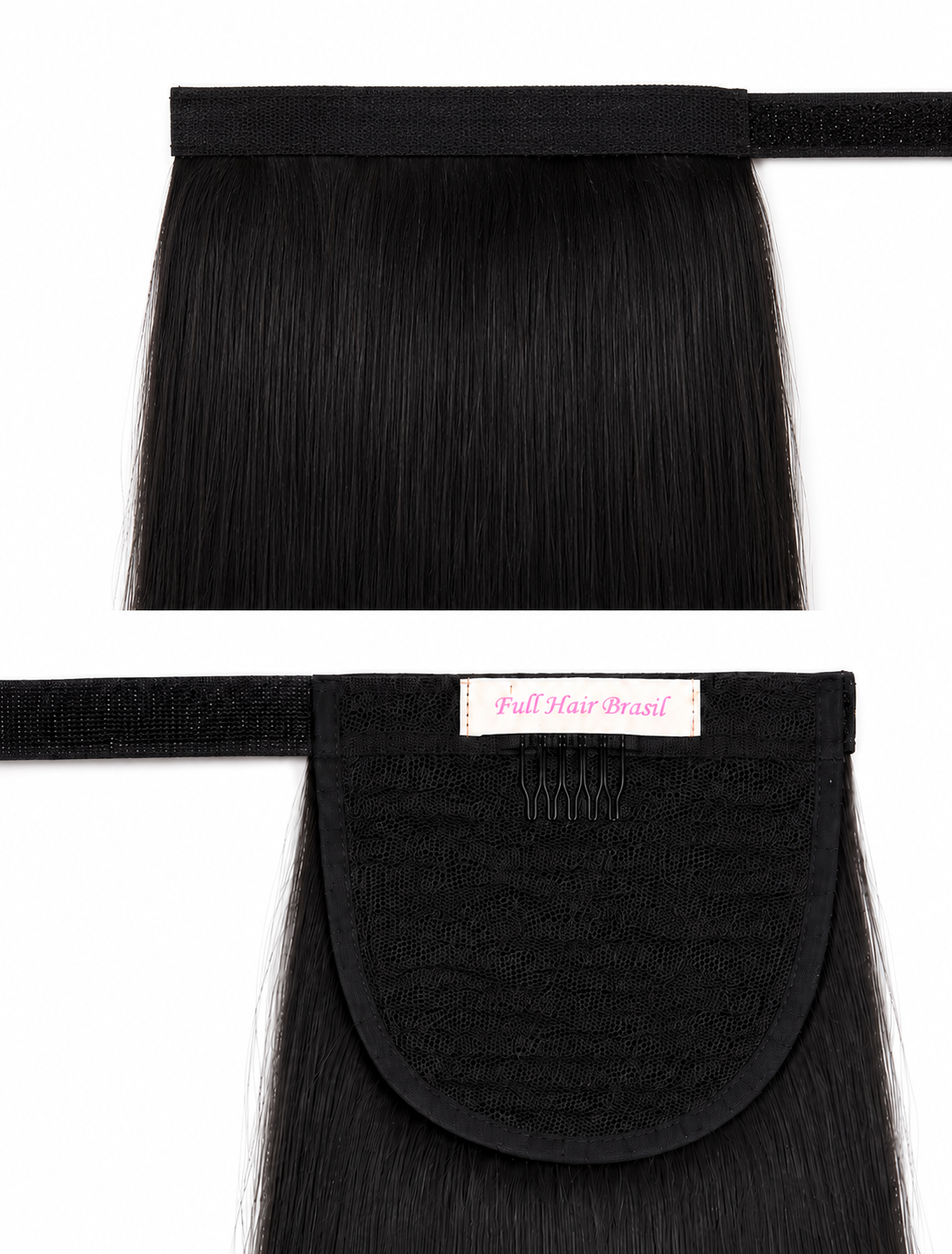 Pony tail - Brown waves