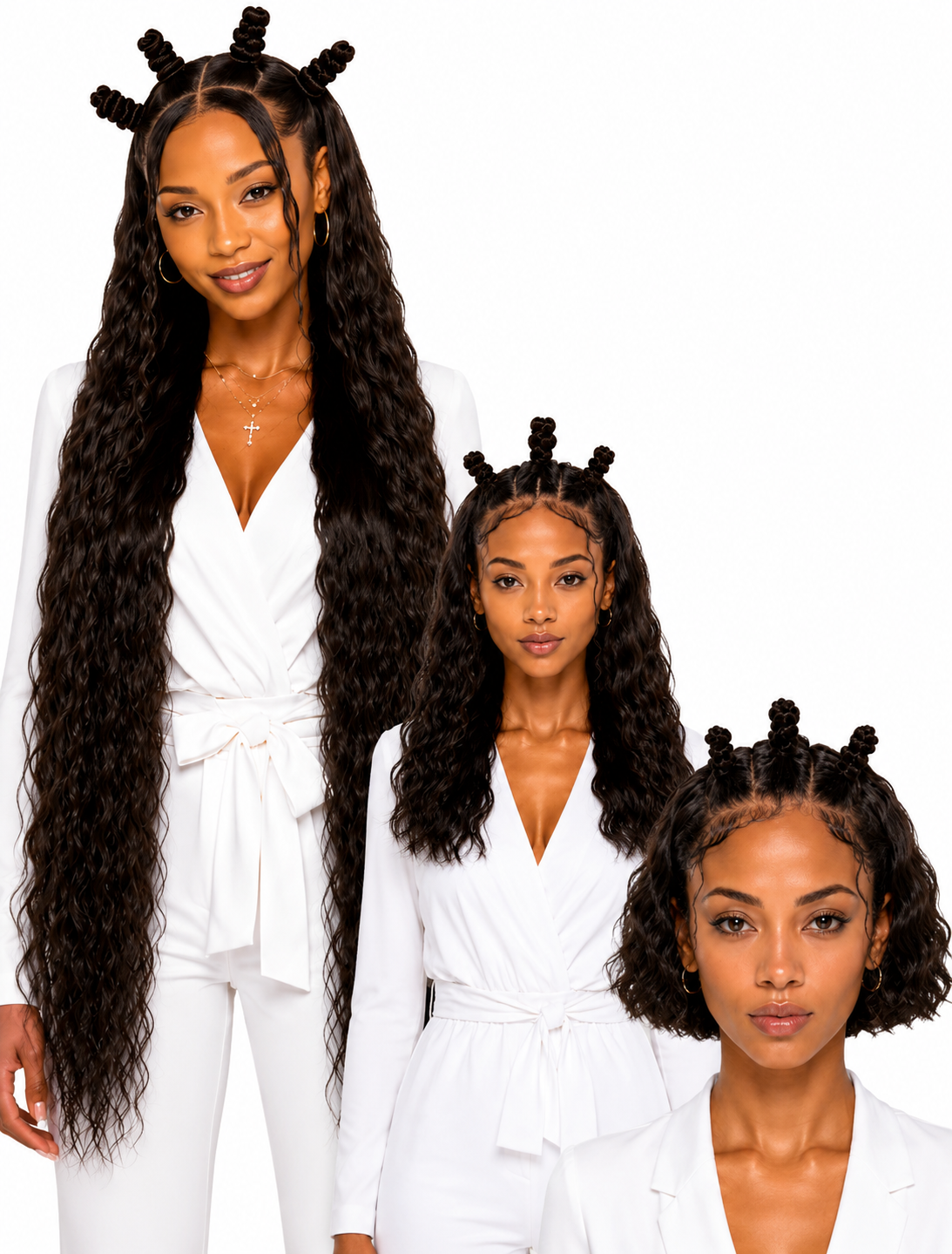 Full lace wig  -  Peruca de cabelo Humano toda em tela fio a fio.