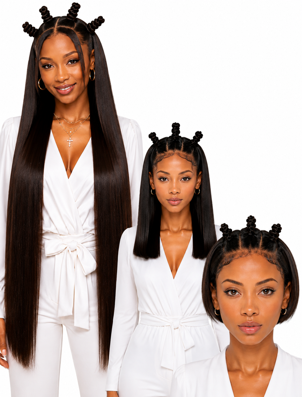 Full lace wig  -  Peruca de cabelo Humano toda em tela fio a fio.