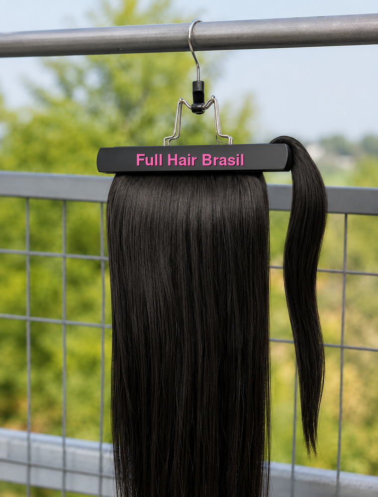Pony tail - Brown waves